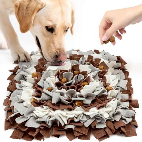 Vista 10 de LIVEKEY Tapete para olfatear mascotas para perros, tapete de alimentación para perros, tapetes de entrenamiento de nariz para forrajear instinto