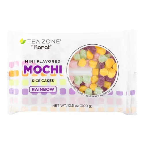Vista 6 de Tea Zone Mini Mochi original de 10.6 oz - Bolsa