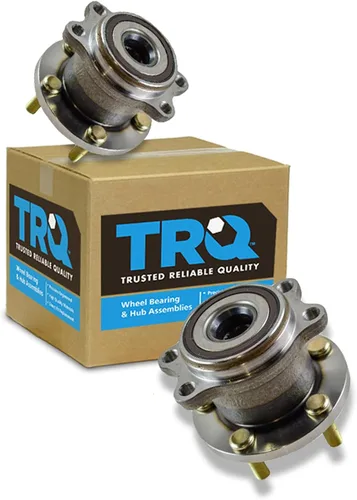 Vista 131 de Conjunto de rodamiento de rueda delantera de 2 piezas y buje TRQ Compatible con Pontiac Solstice 2006-2009 Saturn Sky 2007-2010