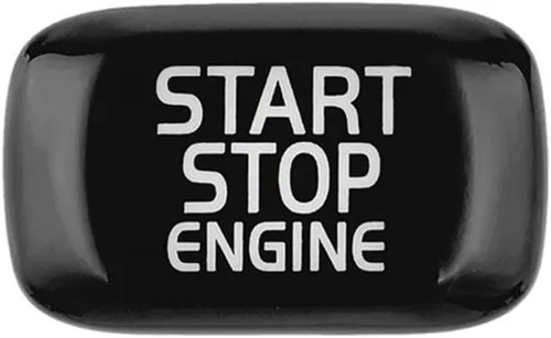 Botón de arranque del motor de automóvil Reemplazar la cubierta del interruptor de parada Decoración de llave para Volvo V40 V60 S60 XC60 S80 V50