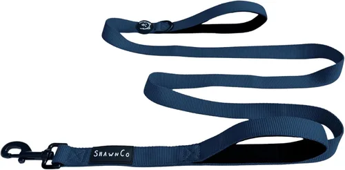 Vista 35 de Correa para perros ShawnCo Dream Walk - Premium, correa de nailon para mascotas con mango de neopreno suave para perros pequeños, medianos y grandes
