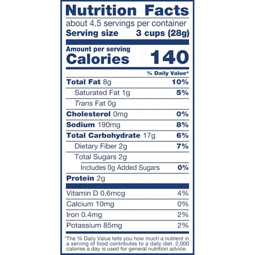Vista 6 de SkinnyPop Palomitas de maíz, sabor mantequilla, hechas con mantequilla real, bocadillo de grano entero, bolsa de 4.4 onzas