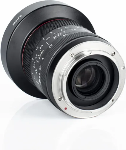 Vista 3 de Meike Lente de enfoque manual APS-C ultra gran angular F2.0 de 0.394 in compatible con cámaras Sony E-Mount A6700 A6600 A6400 A5000 A5100 A6000