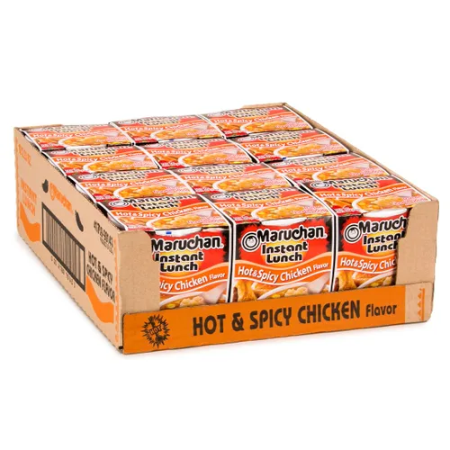 Vista 22 de Maruchan Almuerzo Instantáneo de Carne de Res, 2.25 Oz, Paquete de 12