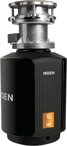 Vista 19 de Moen Prep Series PRO GXP50C - Triturador de basura compacto de alimentación continua para fregadero de cocina con cable de alimentación