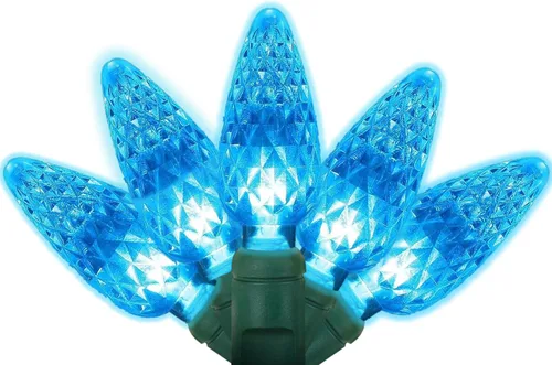 Vista 10 de 70 luces rojas de Navidad – 35.5 pies, luces LED rojas de Navidad para exteriores, grado comercial, impermeable, decoraciones del día de San