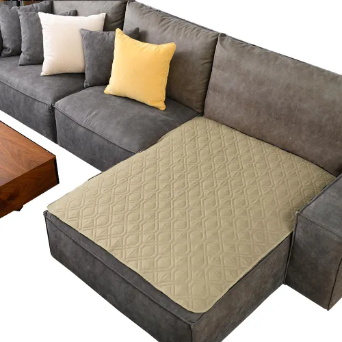 Vista 54 de Ameritex - Manta impermeable para cama de perro, manta reversible para muebles, cama, sofá (30 x 70 pulgadas, color chocolate y beige)