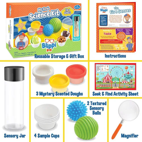 Vista 7 de Creative Kids Kit de ciencia Blippi - Laboratorio sensorial