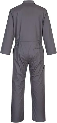 Vista 2 de Portwest S999 Euro - Overol de polialgodón con cierre frontal a presión