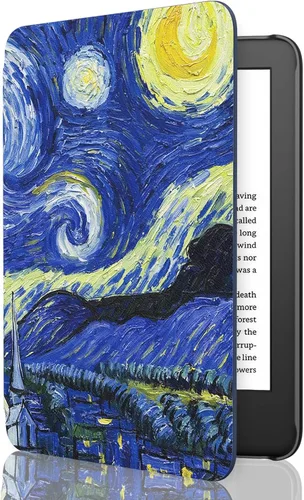 Vista 29 de MoKo Funda para Kindle de 6" (11ª generación-2024/2022), cubierta ligera con encendido/apagado automático para Kindle 2024/2022 11ª