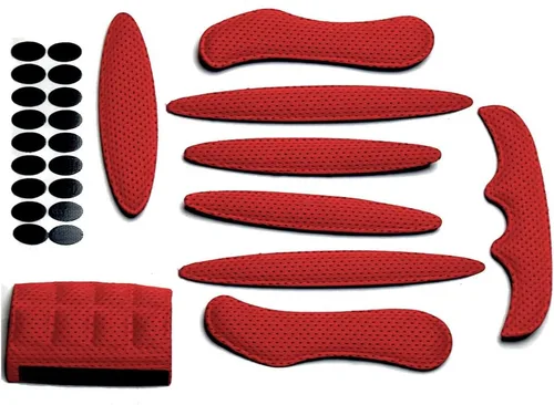 Vista 5 de Bike Helmet Pads Padding Kit Universal Bicycle Replacement Foam Pads Padding Cushions Mats Set for Bike Cycling Motorcycle Helmet
