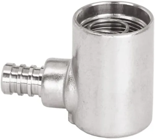 Vista 12 de Aquor Entrada de acero inoxidable con engaste PEX de 1/2 pulgada, accesorio de conexión de tubería, pieza de instalación para hidrantes Aquor House