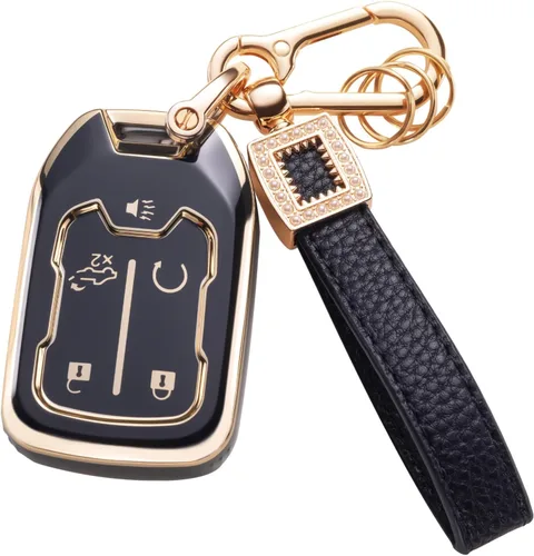 Vista 27 de Funda para llavero Benz, cordón de cuero con protección para llave inteligente, compatible con Clase A, Clase C, Clase G, Clase E y Clase S 2017-2021