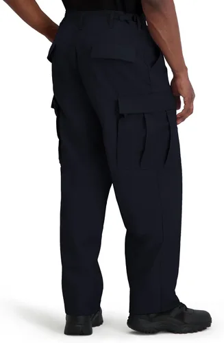Vista 4 de Propper Pantalones de uniforme militar BDU con cremallera y bolsillos cargo para hombre Negro