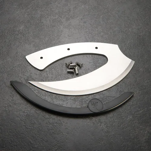 Vista 3 de WOODRIVER Kit de proyecto - Cuchillo Ulu Savik 8Cr13mov