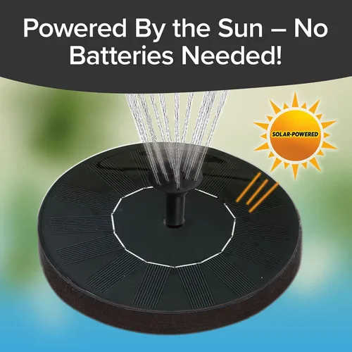 Vista 3 de Funciona con energía solar, añade instantáneamente una función de agua prácticamente en cualquier lugar-5 modos de pulverización-no requiere