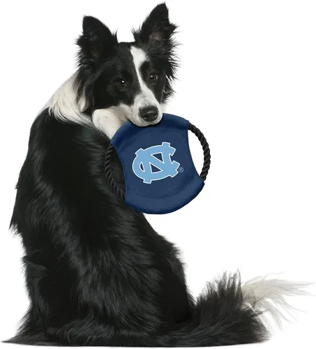 Vista 5 de Littlearth NCAA Unisex NCAA Sock Monkey and Flying Disc Pet Toy Combo Set