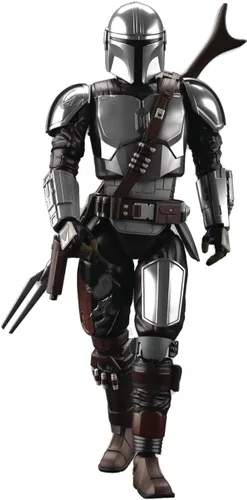 Bandai Hobby - 1/12 Mandalorian Beskar armadura (revestimiento de plata Ver.), [The Mandalorian], Bandai Spirits Hobby Star Wars Model Kit (2557093)