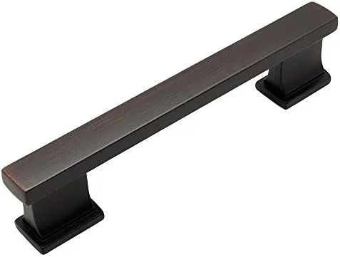 Cosmas 702-5ORB Oil Rubbed Bronze Contemporary Cabinet Hardware Handle Pull - 5" Inch (128mm) Hole Centers