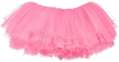 My Lello Little Girls - Falda de tutú de ballet, corta, de 10 capas (4 meses - 3T)