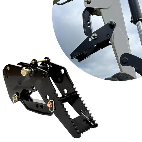 ECOTRIC Accesorio universal para excavadora de pulgar para retroexcavadora de 3.25 pulgadas de ancho compatible con tractor Kubota Woods Mahindra