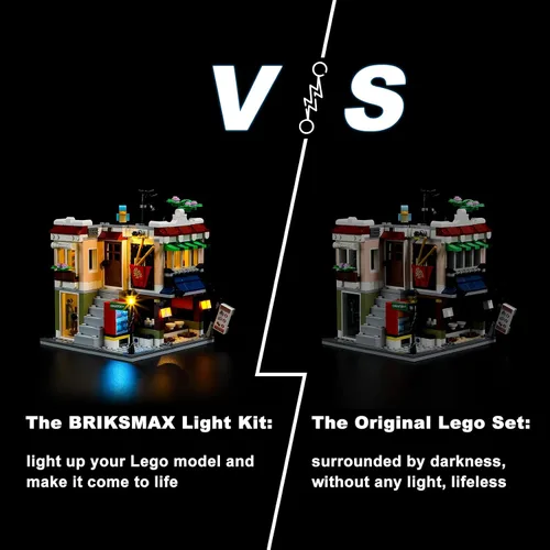 Vista 6 de BRIKSMAX Kit de iluminación LED para LEGO-31131 Downtown Noodle Shop - Compatible con Lego Creator 3 en 1 modelo de bloques de construcción - No