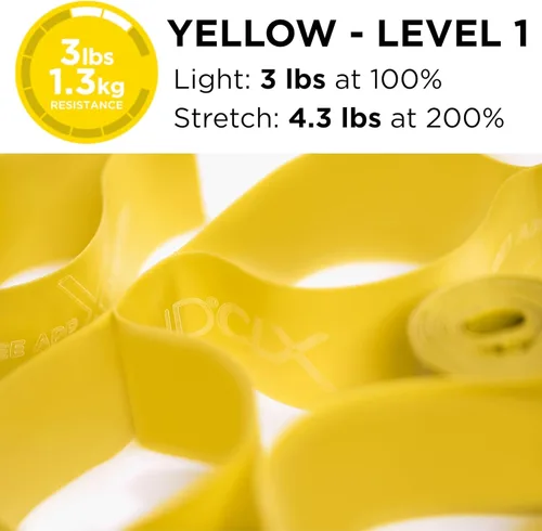 Vista 3 de THERABAND CLX Resistance Band with Loops, 5-Foot Band