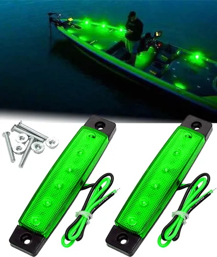 Vista 13 de Shangyuan Luces marinas para barco, luces interiores LED utilitarias para cubierta de cortesía, luz de cabina de popa de popa de 12 V, luces marinas