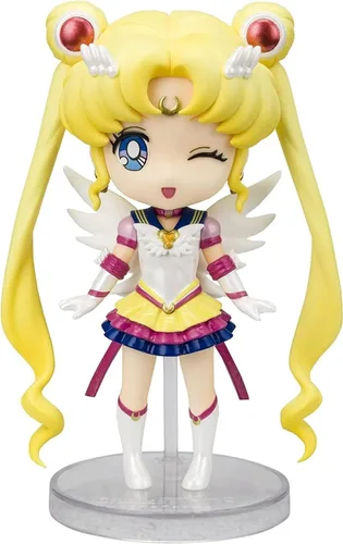 Vista 9 de TAMASHII NATIONS - Pretty Guardian Sailor Moon - Sailor Moon, Bandai Spirits Figuarts mini figura de acción