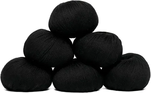Vista 33 de Juego de 3 madejas de hilo de lana 100% de alpaca bebé (150 gramos) peso DK - Hecho en Perú - Celestialmente suave y perfecto para tejer y hacer Gris