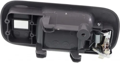 Vista 6 de Manija de puerta para Honda CR-V 1997-2001 lado del conductor Delantera Interior Bisel gris con palanca cromada Con orificio