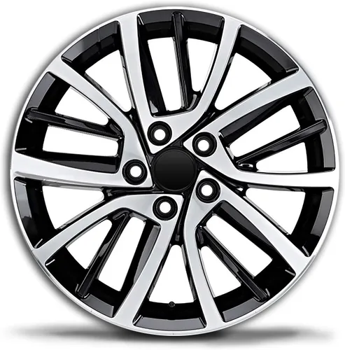 Vista 5 de Skino 0.157 x 2.362 in Universal Negro Llantas de Coche Llantas de Rueda Central Tapacubos C 0