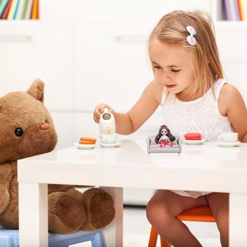 Vista 5 de Toddmomy 1 12 Escala Muebles de Casa de Muñecas 3pcs Sofá Miniatura Casa de Muñecas Salón de Juguetes Dormitorio Decoración Accesorios