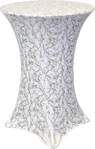 Vista 35 de Mantel de 30 pulgadas para mesa redonda, funda para mesa, Negro