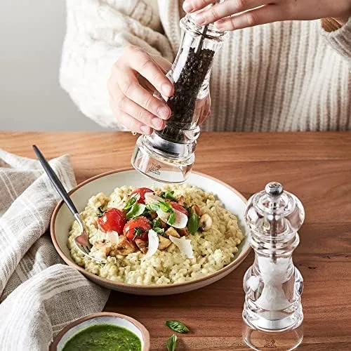 Vista 2 de Peugeot - Molinillo de sal manual Bistro - Molinillo ajustable clásico - Madera de haya, natural