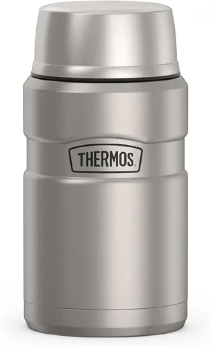 Vista 27 de THERMOS Stainless King - Tarro de alimentos aislado al vacío, 24 onzas, verde militar