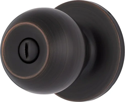 Vista 20 de BRINKS Pomo de Puerta de Entrada con Llave Transicional - Juego de Cerradura de Puerta Exterior Negro Mate, se Combina Perfectamente