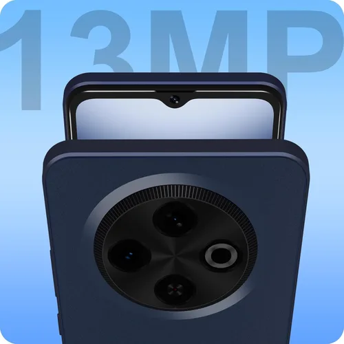 Vista 7 de A3 4G teléfonos Android desbloqueados 6.6” pantalla HD+ Android 12 teléfono inteligente Octa-Core 6(3+3)+16GB/256 TF Dual SIM teléfono celular