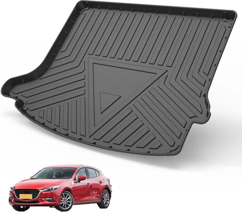 Vista 17 de Elsetyler Ajuste personalizado para revestimiento de carga 2010-2016 Cadillac SRX – Negro TPE para todo tipo de clima, resistente, impermeable