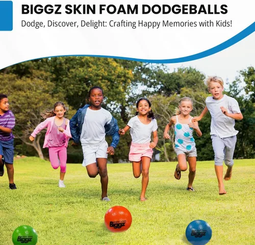 Vista 5 de Biggz Pelotas Dodge de espuma para piel