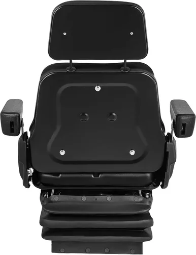 Vista 9 de VEVOR - Reposabrazos ajustable para reposacabezas, asiento elevador de montacargas con rieles deslizantes, plegable, resistente, para tractor