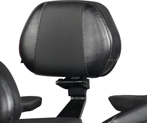 Vista 6 de Mostrar respaldo balístico cromado del pasajero para Can-Am Ryker 600 900 fabricado en los E.E.U.U. 41-420C