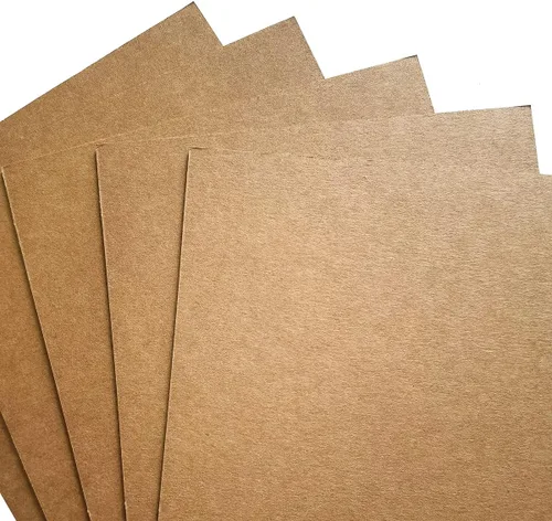 Vista 3 de Hojas de cartón corrugado de 5x7 pulgadas, insertos de cartón corrugado de Kraft de Brown Premium a granel