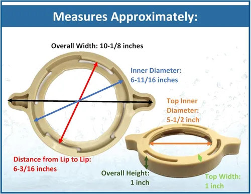 Vista 7 de JSP Manufacturing Kit de reemplazo de abrazadera de anillo de bloqueo de leva y rampa para cubierta de bomba de piscina SuperFlo VS y VST, SuperFlo
