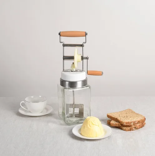 Vista 2 de Paderno World Cuisine - Máquina para hacer mantequilla fresca