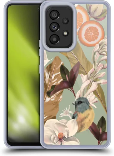 Vista 16 de Head Case Designs Officially Licensed Anis Illustration Animal Print Shadow Graphics Gel Case [Military Grade Protection] Compatible with Samsung