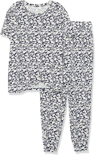 Vista 5 de Tienda Essentials Conjunto de pijama de algodón de maternidad para mujer