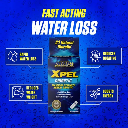 Vista 4 de MHP Xpel máxima fuerza Diurético Cápsulas, 80 Cápsulas (embalaje puede variar)