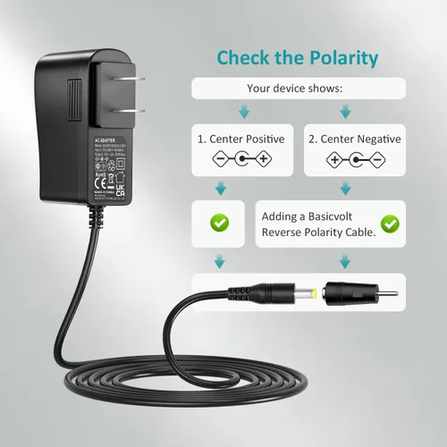 Vista 2 de Cargador de fuente de alimentación conmutada de 15 V, 2 A, 1 A, 15 voltios, 2 amperios, 1.5 A, adaptador universal de CA/CC, cable de alimentación