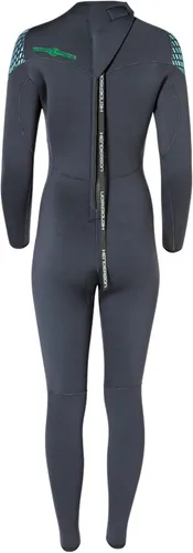 Vista 4 de Henderson Traje completo Greenprene con cremallera trasera de 0.118 in para mujer